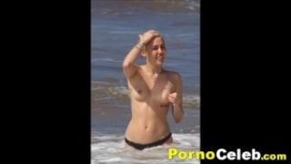 Miley Cyrus Goes Nuts Nude Lewd Pussy & Tits