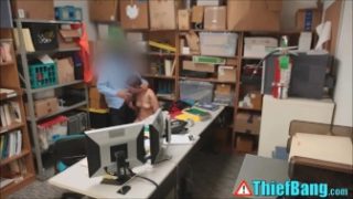 Taboo Rough Fuck For Naive Teen Thief By Security Guard